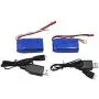 Blomiky 2 Pack 7.4V 1100mAh Li-ion-Po Battery with JST Plug for Wltoys A949 A959 A969 A979 A320 A321 RC Truck Cars and K929 RC Helicopter Airplane A959 Battery 2 Blomiky 2 Pack 7.4V 1100mAh Li-ion-Po Battery with JST Plug for Wltoys A949 A959 A969 A979 A320 A321 RC Truck Cars and K929 RC Helicopter Airplane A959 Battery 2