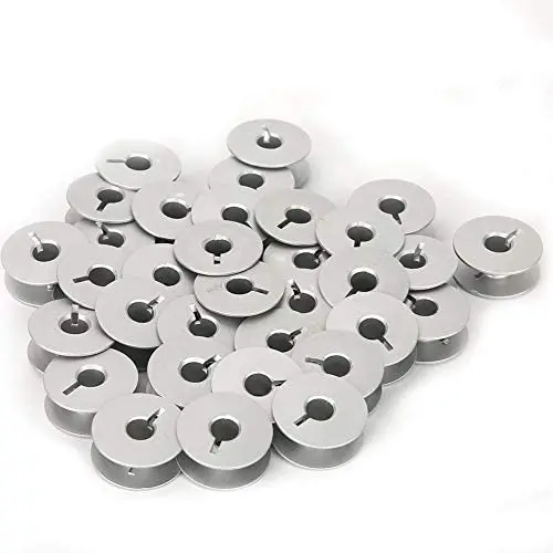 EBTOOLS Metal Bobbin, Bobbin, Durable Thread Bobbin, Lightweight for Industrial Sewing Machine Computer Flat Cars Smooth Easy to Install EBTOOLS Metal Bobbin, Bobbin, Durable Thread Bobbin, Lightweight for Industrial Sewing Machine Computer Flat Cars Smooth Easy to Install