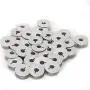 EBTOOLS Metal Bobbin, Bobbin, Durable Thread Bobbin, Lightweight for Industrial Sewing Machine Computer Flat Cars Smooth Easy to Install EBTOOLS Metal Bobbin, Bobbin, Durable Thread Bobbin, Lightweight for Industrial Sewing Machine Computer Flat Cars Smooth Easy to Install
