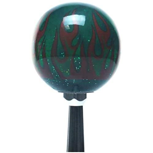 American Shifter 327583 Rat Fink Green Flame Metal Flake Shift Knob with M16 x 1.5 Insert