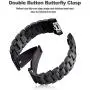 V-Moro Metal Strap Compatible with Gear S2 Sport Bands Solid Stainless Stee Business Replacement Bracelet for Samsung Gear S2 Smartwatch Space Gray
