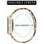 LINXUXIE Compatible with Apple Watch Bands 38mm/40mm,Resin Band Replacement Strap for Women Man with Stainless Steel Buckle for iWatch Series 6/5/4/3/2/1 Wristband (Flower Sea, 38/40mm)