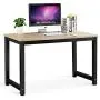 Tribesigns Modern Simple Style Computer Desk PC Laptop Study Table Office Desk Workstation for Home Office, Walnut + Black Leg Tribesigns Modern Simple Style Computer Desk PC Laptop Study Table Office Desk Workstation for Home Office, Walnut + Black Leg