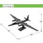 Fascinations Metal Earth Lockheed Martin U-2 Dragon Lady 3D Metal Model Kit