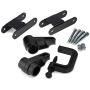 Heavy Metal Suspensions - Fits 2006-2010 Hummer H3 4x4 Lift Kit Adjustable 1-3 inch Front + 2 inch Rear Torsion Bar Lift Keys Lift Shackles and Torsion Bar Unloading Tool (High Strength Steel)
