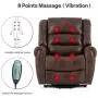Mecor Power Lift Chair Dual Motor PU Leather Lift Recliner for Elderly Lay Flat Sleeper Recliner with Massage/Heat/Vibration/Remote Control/Side Pockets for Living Room Mecor Power Lift Chair Dual Motor PU Leather Lift Recliner for Elderly Lay Flat Sleeper Recliner with Massage/Heat/Vibration/Remote Control/Side Pockets for Living Room