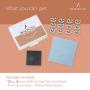BEADNOVA 925 Sterling Silver Earring Backs for Studs Locking Earring Backs Hypoallergenic Earring Backings Replacement Secure Earring Backs for Posts (12 Pieces)