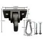 ABUSA Heavy Duty White Metal Color Swing Hangers Screws Bolts Included Over 5000 lb Capacity Playground Porch Yoga Seat Trapeze Wooden Sets Indoor Outdoor (4 Pack) ABUSA Heavy Duty White Metal Color Swing Hangers Screws Bolts Included Over 5000 lb Capacity Playground Porch Yoga Seat Trapeze Wooden Sets Indoor Outdoor (4 Pack)