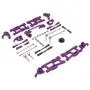 Nobranded Front and Rear Steering Hub Base C Carrier Knuckle Upgrade Kits for 1:14 Wltoys 144001 1:12 124019 124018 RC Car - Purple Nobranded Front and Rear Steering Hub Base C Carrier Knuckle Upgrade Kits for 1:14 Wltoys 144001 1:12 124019 124018 RC Car - Purple