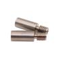WINSINN 3D Printer All-Metal Titanium Heatbreak Throat, Compatible with Chimera Kraken Heat Break M6 1.75mm Fit Multi Nozzle Hotend Extruder (Pack of 5Pcs)