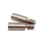 WINSINN 3D Printer All-Metal Titanium Heatbreak Throat, Compatible with Chimera Kraken Heat Break M6 1.75mm Fit Multi Nozzle Hotend Extruder (Pack of 5Pcs)