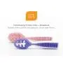 NumNum Pre-Spoon GOOtensils | Baby Spoon Set (Stage One + Stage Two) | BPA Free Silicone Self Feeding Utensil | #1 Doctor Recommended Baby Led Weaning Spoon for Kids Ages 6 Months+ (Lilac/Rosebud)