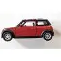 Modern Style Mini Cooper Model Made of Die Cast Metal and Plastic Parts, Pull Back & Go Action, Red