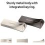 SAMSUNG BAR Plus 32GB - 200MB/s USB 3.1 Flash Drive, Champagne Silver (MUF-32BE3/AM)