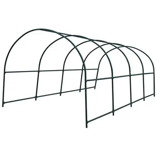 Strong Camel Greenhouse Replacement Frame for 16 X 7 X 7 Larger Hot Garden House, Support Arch Frame Climbing Plants/Flowers/Vegetables (16 X 7 X 7) Strong Camel Greenhouse Replacement Frame for 16 X 7 X 7 Larger Hot Garden House, Support Arch Frame Climbing Plants/Flowers/Vegetables (16 X 7 X 7)