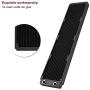 ASHATA Copper Radiator Heat Sink Computer Water Cooling Liquid Heat Exchanger for Computer Water Cooling, Beauty Equipment, Industrial Equipment(480mm)