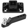 RC Car Tow Hook, Metal Tow Shackle Hook for Remote Control TRX-4 Axial Scx10 D90 Crawler Cars Hitch Trailer Model Parts