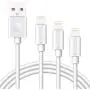 iPhone Charger Cable 3Pack 3/6/10FT - Marchpower MFi Certified Lightning Cord USB-A Fast Charging Compatible with iPhone 12 Mini Pro Max SE(2020) 11 X Xs XR 8 7 6 Plus iPod iPad Pro Touch AirPods