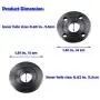 Ketofa Angle Grinder Flange Nut for Dewalt Ryobi Milwaukee Black & Decker Metal Inner Outer Flange Nut 224399-1 193465-4 224568-4 Parts (2 Set)