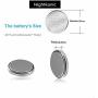 50 pcs Pack - CR2032 Battery 3v Lithium Button Cell Coin 2032 Battery Nightkonic