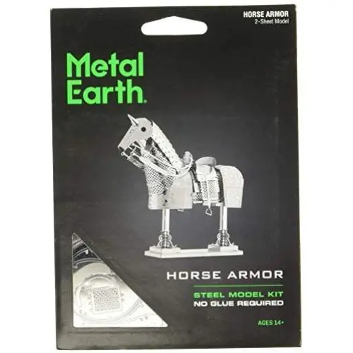 Fascinations Metal Earth Horse Armor 3D Metal Model Kit Fascinations Metal Earth Horse Armor 3D Metal Model Kit