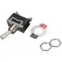 Etopars 5 X Heavy Duty 20A 125V 15A 250V SPST 2 Terminal Pin ON/OFF Rocker Toggle Switch Flick Waterproof Metal