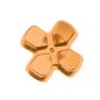Metal Buttons for DualShock 4, Aluminum Metal Thumbsticks Analog Grip & Bullet Buttons & D-pad for PS4 Controller (Gold)