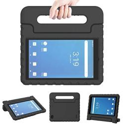 LTROP Onn 7 Inch Tablet Case, Surf Onn 7 Tablet Case, Shockproof Handle Stand Child Proof Case for Walmart Onn 7'' Tablet Android 2020/2019 ( Model: 100005206/100015685 ) - Black
