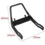 LAFEINA 1/10 Scale Metal Front Bumper with Shackles for 1:10 RC Crawler Car Axial SCX10 Upgrade Parts