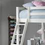 Hillsdale Furniture Caspian Twin Loft Bed, White