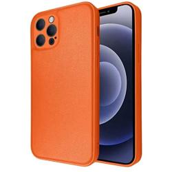 Phone Case Cover and Mag-Safe Leather Wallet Card Holder Magnetic (Orange, for iPhone 12 PRO)