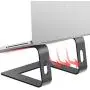 Orionstar Laptop Stand Portable Aluminum Laptop Riser Compatible with Apple Mac MacBook Air Pro 10 to 15.6 Inch Notebook Computer, Detachable Ergonomic Elevator Holder, Space Grey