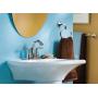 MOEN 6410 Eva Collection Two Handle Centerset Bathroom Sink Faucet with Drain Assembly, 0.5, Chrome