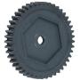 Steel Metal Spur Gear 45T & 11T Motor Gear RC Replacement Parts for 1/10 Crawler Car TRX-4 - 45T Spur Gear