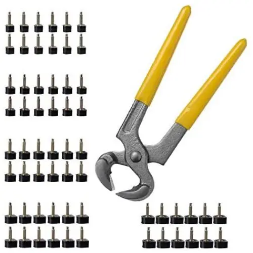 YZDING 30 Pairs Womens High Heel Shoes replacement Tips Pin (8/9/10/11 /12 mm) With Heel Pliers for Repairing Shoes YZDING 30 Pairs Womens High Heel Shoes replacement Tips Pin (8/9/10/11 /12 mm) With Heel Pliers for Repairing Shoes