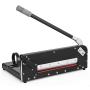 Mophorn Paper Cutter 12Inch A4 Commercial Heavy Duty Paper Cutter 300 Sheets 45HRC Hardness Stack Cutter Metal Base Desktop Stack Cutter for Home Office (A4, 12Inch/45HRC Blade Hardness) Mophorn Paper Cutter 12Inch A4 Commercial Heavy Duty Paper Cutter 300 Sheets 45HRC Hardness Stack Cutter Metal Base Desktop Stack Cutter for Home Office (A4, 12Inch/45HRC Blade Hardness)