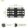 Kanto PDX700 Full Motion TV Wall Mount for 42-inch to 100-inch TVs | Supports up to 150 lbs (68 kg) | Swivel up to 90° | Tilt +15°/-3° | Black Kanto PDX700 Full Motion TV Wall Mount for 42-inch to 100-inch TVs | Supports up to 150 lbs (68 kg) | Swivel up to 90° | Tilt +15°/-3° | Black