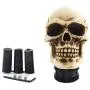 Jialuode Universal Skull Shifter Knob Car Shift Stick Handle Transmission Shifting Head Fit for SUV, Saloon car, Sedan, Truck and Van etc Bone Color Jialuode Universal Skull Shifter Knob Car Shift Stick Handle Transmission Shifting Head Fit for SUV, Saloon car, Sedan, Truck and Van etc Bone Color