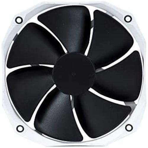 Phanteks 140mm CPU Cooler Fan Upgrade, PWM, 1600 RPM High-Static Pressire, Blades Retail Cooling PH-F140HP_BK2(II) White/Black