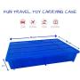 Life Made Better Blue Toy Storage Organizer 2.0 Newly Improved, Durable, Built in Handle, Toy Storage Organizer Compatible with Beyblade, Battle Box for Kids, Compartment Playset Organizer