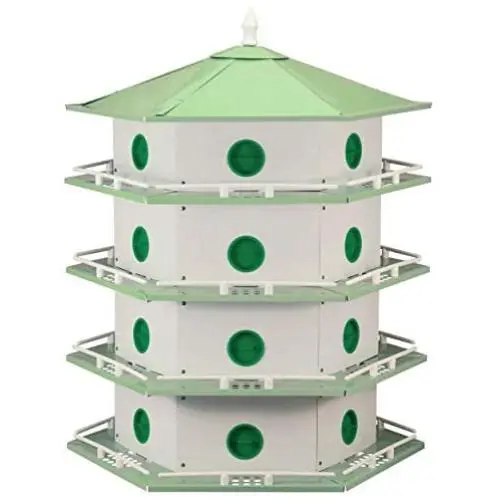 Heath Outdoor Products AH-24D 24 Room Purple Martin House Heath Outdoor Products AH-24D 24 Room Purple Martin House