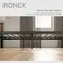 IRONCK Full Size Bed Frame with Headboard, Metal Bed Frame Full Size with 16 Heavy Duty Steel Slats and 10 Legs, More Stronger, Noise-Free, No Box Spring Needed IRONCK Full Size Bed Frame with Headboard, Metal Bed Frame Full Size with 16 Heavy Duty Steel Slats and 10 Legs, More Stronger, Noise-Free, No Box Spring Needed