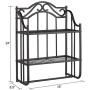 Silverwood Bathroom Wall Shelf, 18w 8.5d 24h, Oil Rubbed Bronze