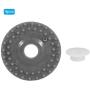 HEEPDD Knitting Machine Rubber Wheel, Metal Knitting Machine Accessory with 4 Ring for Silver Reed SK840 SK830 SK580 SK280 SK270