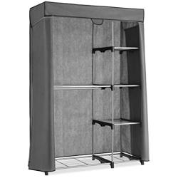 Whitmor Deluxe Utility Closet - 5 Extra Strong Shelves - Removable Cover