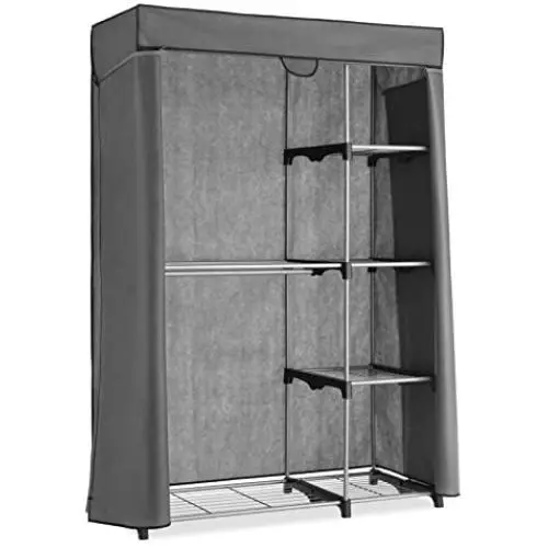Whitmor Deluxe Utility Closet - 5 Extra Strong Shelves - Removable Cover Whitmor Deluxe Utility Closet - 5 Extra Strong Shelves - Removable Cover