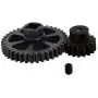 ZYCST Metal Diff Main Gear 38T & Motor Pinion Gear 17T for RC 1/18 WLtoys A949 A959 A969 A979 K929 RC Car Buggy Upgrade Parts ZYCST Metal Diff Main Gear 38T & Motor Pinion Gear 17T for RC 1/18 WLtoys A949 A959 A969 A979 K929 RC Car Buggy Upgrade Parts