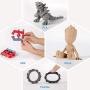 Snapmaker 2.0 Modular 3-in-1 3D Printer, Laser Engraving, CNC Carving, All Metal, Auto-Leveling, Working Volume Support up to 320x350x330mm