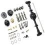 LoveinDIY Metal Center Axle Assembly Kit Spare Parts for WPL B16 B16K B36 B36K RC Car Accessories