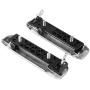 NPAUTO Exterior Outside Door Handle Metal Chrome Front/Rear Left & Right Driver Passenger Side Pair Replacement for Nissan D21 Pathfinder Pickup 1986 1987 1988 1989 1990 1991 1992 1993 1994
